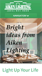 Mobile Screenshot of aikenlighting.com